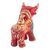 Ceramic sculpture, 'Steadfast Pucara Bull in Red' - Red Ceramic Bull Sculpture with Floral Designs from Peru (image 2e) thumbail