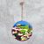 Ceramic wall art, 'Andean Hillside' - Hand-Painted Ceramic Landscape Wall Art from Peru thumbail