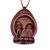 Ceramic ornaments, 'Andean Happiness' (set of 4) - Four Andean Ceramic Nativity Ornaments from Peru (image 2b) thumbail