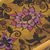 Reverse-painted glass decorative box, 'Gold Celebration' - Wood and Glass Reverse-Painted Floral Mini Chest (image 2f) thumbail