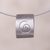 Sterling silver pendant necklace, 'Hypnotic Gaze' - Spiral Motif Sterling Silver Pendant Necklace from Peru thumbail