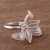 Sterling silver filigree cocktail ring, 'Petal Infinity' - Floral Sterling Silver Filigree Cocktail Ring from Peru thumbail