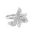 Sterling silver filigree cocktail ring, 'Petal Infinity' - Floral Sterling Silver Filigree Cocktail Ring from Peru (image 2a) thumbail
