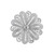 Sterling silver filigree cocktail ring, 'Sweet White Petals' - Sterling Silver Filigree Flower Cocktail Ring from Peru (image 2a) thumbail