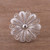 Sterling silver filigree cocktail ring, 'Sweet White Petals' - Sterling Silver Filigree Flower Cocktail Ring from Peru (image 2b) thumbail