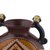 Decorative ceramic Cuzco vessel, 'Ai Apaec' - Moche Deity Handcrafted Ceramic Vessel with Nazca Motifs (image 2e) thumbail