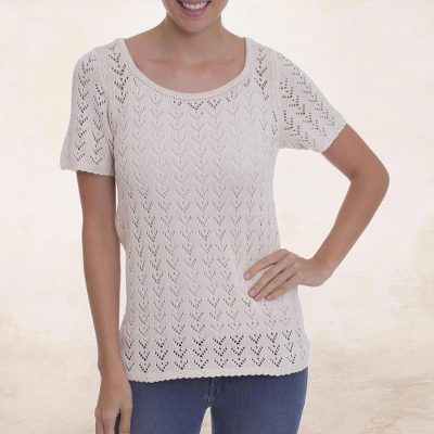 100% pima cotton top, Spring Goddess