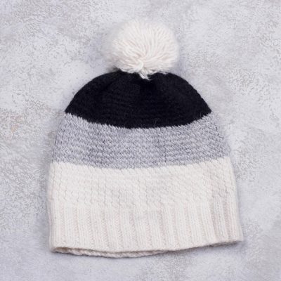 Alpaca blend hat, Frost