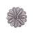 Sterling silver filigree cocktail ring, 'Sweet Dark Petals' - Handcrafted Sterling Silver Filigree Flower Ring from Peru (image 2a) thumbail