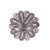 Sterling silver filigree cocktail ring, 'Sweet Dark Petals' - Handcrafted Sterling Silver Filigree Flower Ring from Peru (image 2d) thumbail