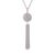 Sterling silver filigree pendant necklace, 'Magic Sphere' - Spherical Sterling Silver Filigree Necklace from Peru (image 2a) thumbail