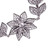 Sterling silver filigree link bracelet, 'Fabled Flower' - Floral Sterling Silver Filigree Link Bracelet from Peru (image 2d) thumbail
