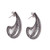 Sterling silver filigree drop earrings, 'Dewy Paisleys' - Sterling Silver Filigree Paisley Drop Earrings from Peru (image 2b) thumbail