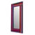 Fabric accent wall mirror, 'Reflection of the Andes' - Multicolored Fabric Accent Wood Wall Mirror from Peru (image 2c) thumbail