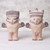 Ceramic sculptures, 'Chancay Nobility' (pair) - Two Handcrafted Chancay Ceramic Replica Sculptures from Peru thumbail