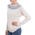 100% baby alpaca sweater, 'Alabaster Luxury' - Knit Alabaster Baby Alpaca Pullover Sweater from Peru (image 2b) thumbail