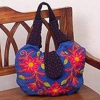 Wool shoulder bag,