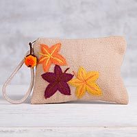Wool wristlet,