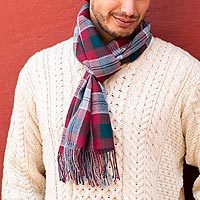 100% baby alpaca scarf,