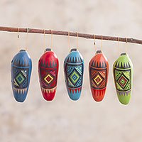 Ceramic ornaments,