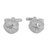 Sterling silver filigree cufflinks, 'Make a Statement' - Sterling Silver Filigree Cufflinks from Peru (image 2a) thumbail