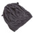 100% alpaca hat, 'Slate Braids' - Hand-Crocheted 100% Alpaca Hat in Slate from Peru (image 2c) thumbail