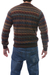 Men's 100% alpaca sweater, 'Forest Sunset' - Men's Patterned Autumn Colors 100% Alpaca Pullover Sweater (image 2c) thumbail