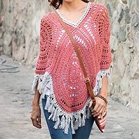 Alpaca blend poncho,