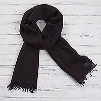 100% alpaca scarf,