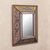 Reverse-painted glass wall mirror, 'Colonial Reflection' - Colonial Reverse-Painted Glass Wall Mirror from Peru (image 2b) thumbail
