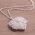 Sterling silver filigree locket necklace, 'Love's Treasure' - Handcrafted Sterling Silver Filigree Heart Locket Necklace (image 2c) thumbail