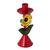 Metal candleholder, 'Margarita at Sunset' - Artisan Crafted Floral Metal Candle Holder from Peru (image 2c) thumbail