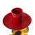 Metal candleholder, 'Margarita at Sunset' - Artisan Crafted Floral Metal Candle Holder from Peru (image 2e) thumbail