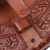 Leather sling, 'Fairy Dance' - Handcrafted Colonial Leather Sling Handbag from Peru (image 2d) thumbail