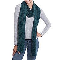 Alpaca blend scarf,