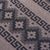 Reversible alpaca blend throw, 'Andean Cross in Taupe' - Alpaca Blend Throw with Andean Crosses in Taupe and Black (image 2d) thumbail