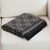 Reversible alpaca blend throw, 'Andean Squares in Taupe' - Alpaca Blend Throw with Square Motifs in Taupe and Black (image 2b) thumbail