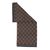 Reversible alpaca blend throw, 'Andean Squares in Tan' - Alpaca Blend Throw with Square Motifs in Tan and Black (image 2a) thumbail