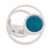 Chrysocolla cocktail ring, 'In Orbit' - Chrysocolla in Sterling Silver Orbiting Planet Cocktail Ring (image 2c) thumbail