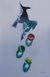 'Memories from the Past' - Signed Painting of Marbles from Peru thumbail