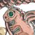 Copper and gemstone wall art, 'Ceremonial Owl' - Green Patina and Polished Copper and Bronze Owl Wall Art (image 2d) thumbail