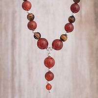 Carnelian and tiger