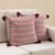 Cotton cushion covers, 'Colorful Speckle' (pair) - Striped Colorful Cotton Cushion Covers from Peru (Pair) (image 2b) thumbail