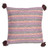 Cotton cushion covers, 'Colorful Speckle' (pair) - Striped Colorful Cotton Cushion Covers from Peru (Pair) (image 2c) thumbail