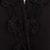 Alpaca blend ruana, 'Flowers in the Night' - Floral Alpaca Blend Ruana in Black from Peru (image 2d) thumbail