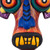 Ceramic mask, 'Age-Old Devil' - Colorful Ceramic Devil Mask from Peru (image 2c) thumbail