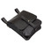 Leather waist bag, 'Sleek Traveler' - Handcrafted Leather Waist Bag in Black from Peru (image 2c) thumbail