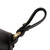 Leather waist bag, 'Sleek Traveler' - Handcrafted Leather Waist Bag in Black from Peru (image 2e) thumbail