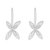 Sterling silver filigree drop earrings, 'Mystic Bloom' - Floral Sterling Silver Filigree Drop Earrings from Peru (image 2a) thumbail