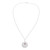 Amethyst filigree pendant necklace, 'Mystic Window' - Amethyst Filigree Pendant Necklace Crafted in Peru (image 2d) thumbail
